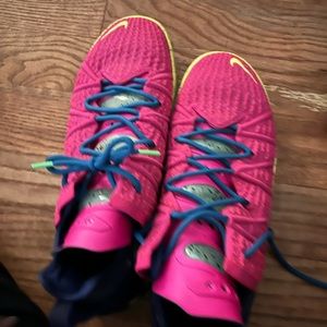 Size 14 lebron James. Took them back from my cheating ex